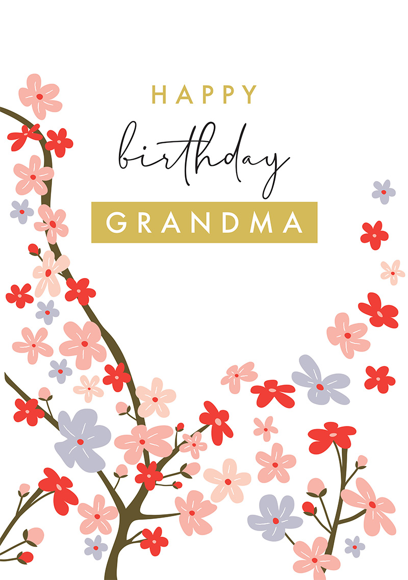 Lemonade: Grandma Red Flowers