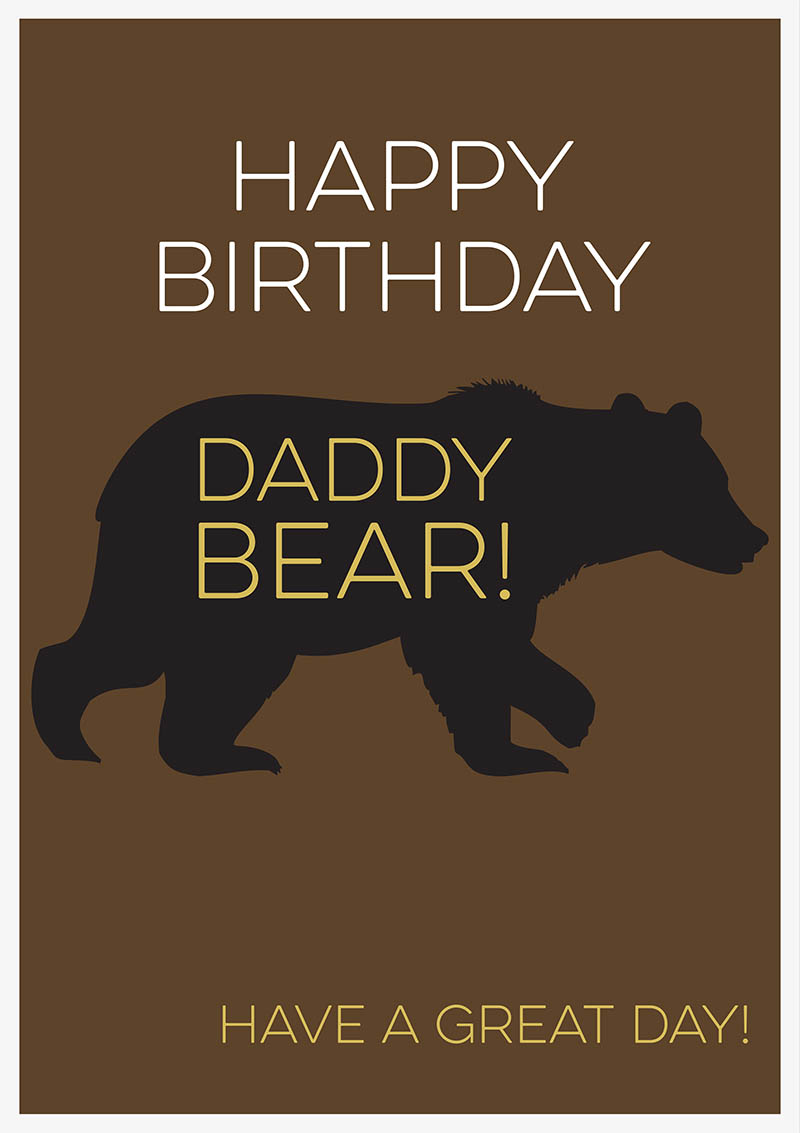 Roam: Happy Birthday Daddy Bear