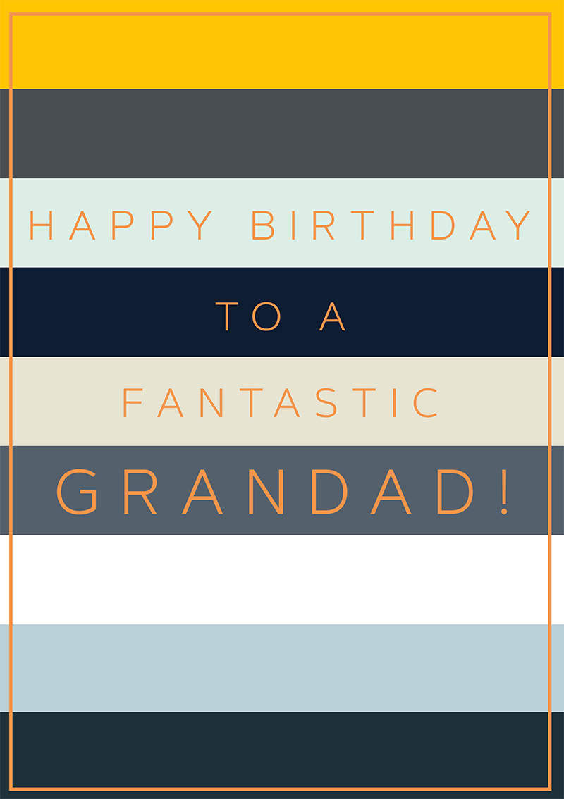 Road: Happy Birthday Fantastic Gdad