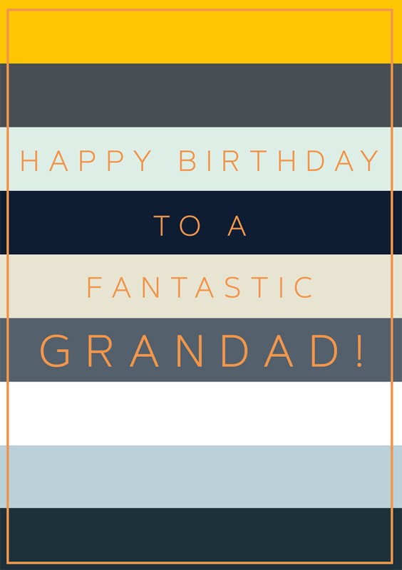 Road: Happy Birthday Fantastic Gdad