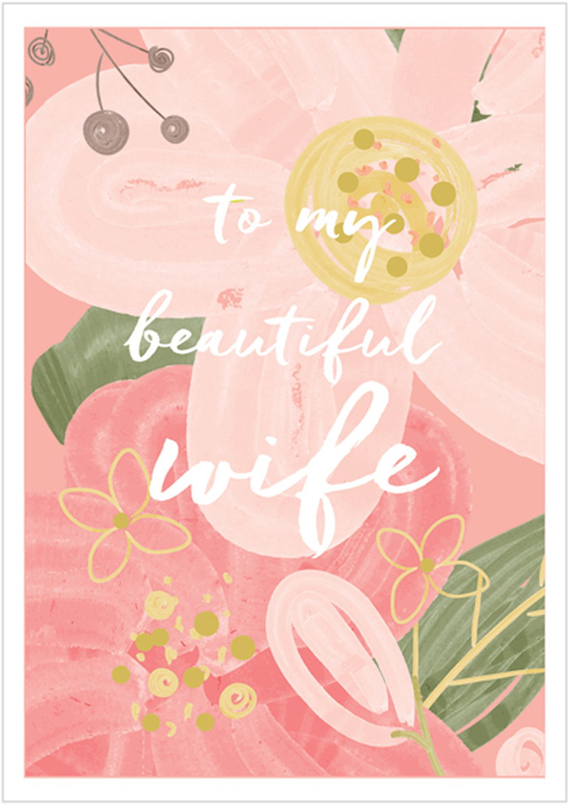 Wish: Wife Pastel Flowers