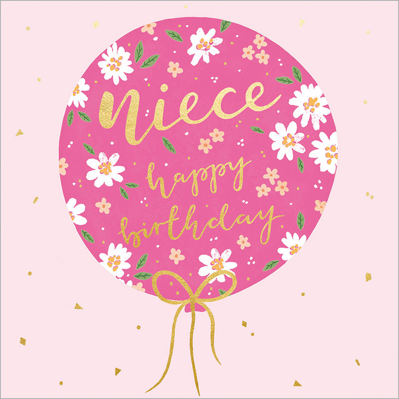 Niece Happy Birthday Balloon