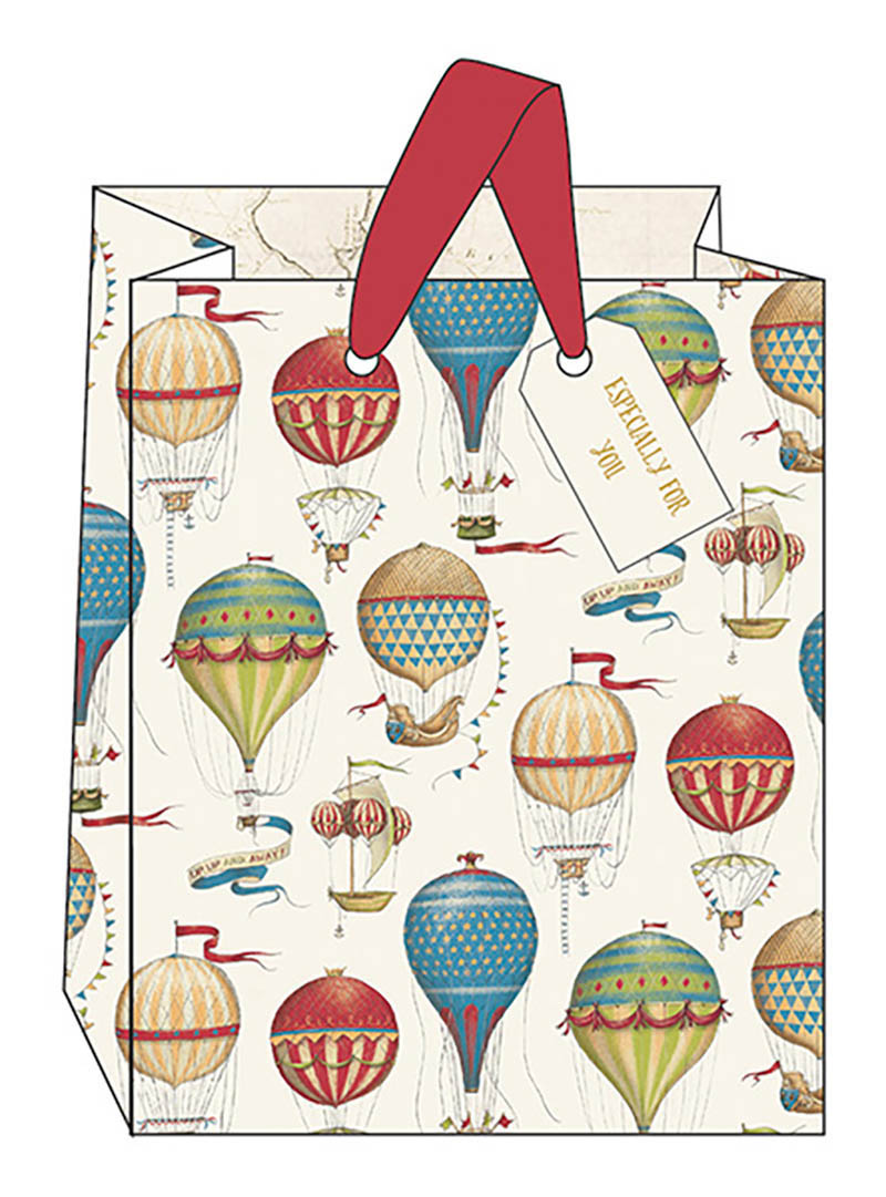 Gift Bag (Medium): Vintage Balloon