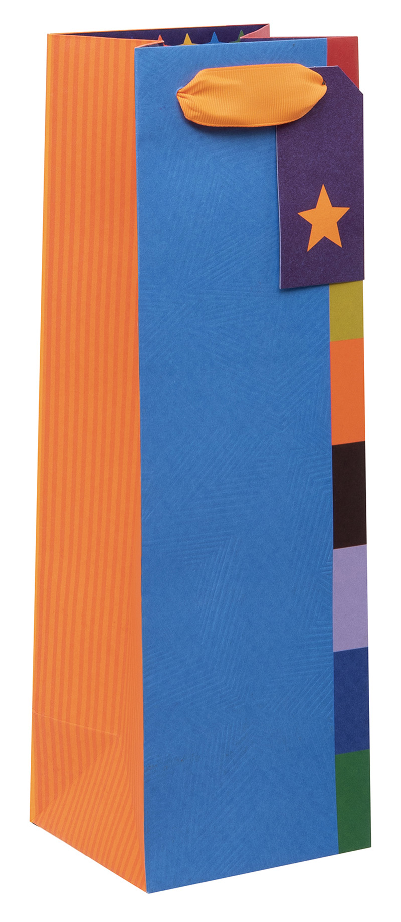 Gift Bag (Bottle): Colour Hub Blue