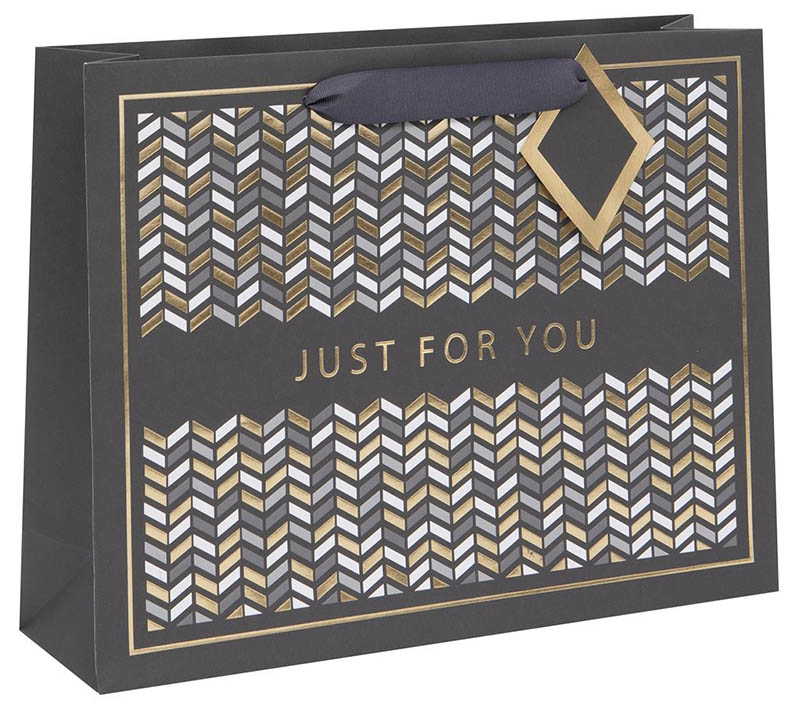Gift Bag (Large): Chevron