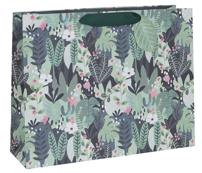 Gift Bag (Large): Jungle Foliage