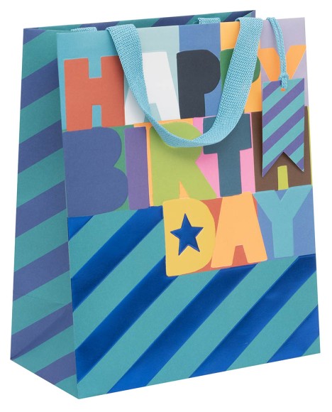 Gift Bag (Large): Vivid Cobalt