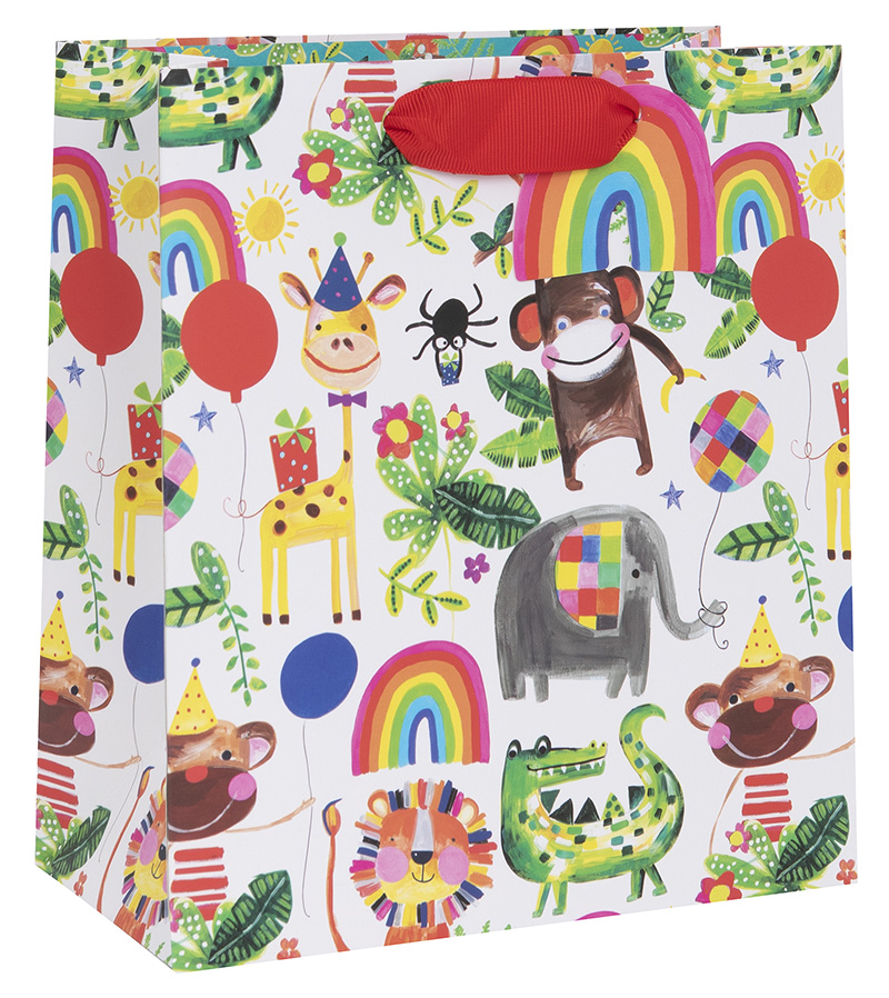 Gift Bag (Medium): Paper Salad Prty Jungle