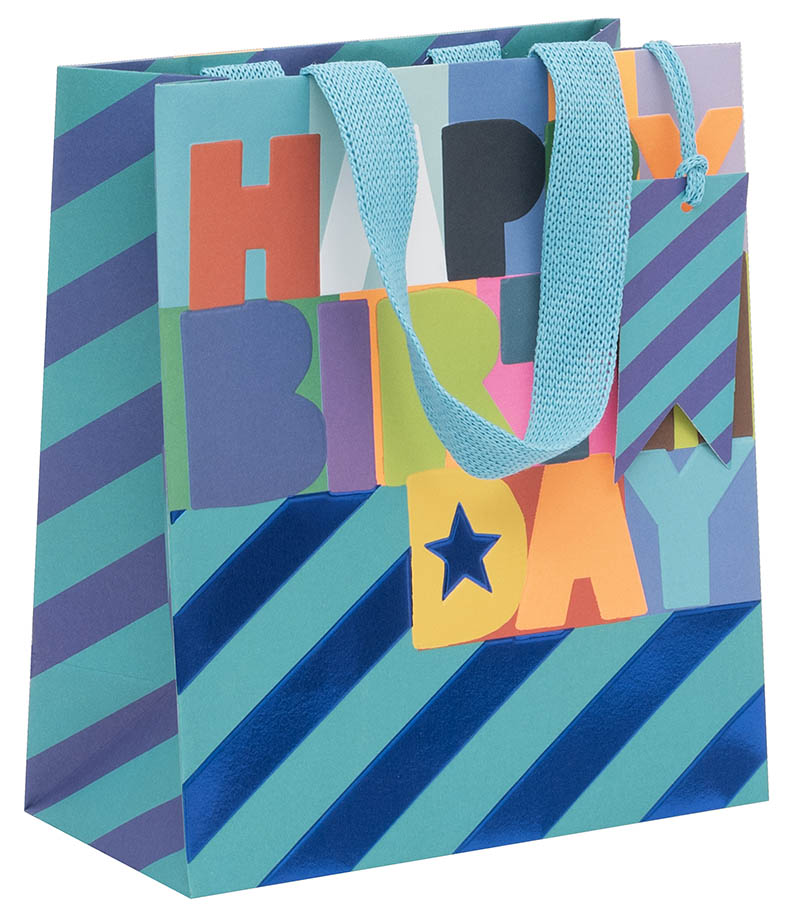 Gift Bag (Medium): Vivid Cobalt