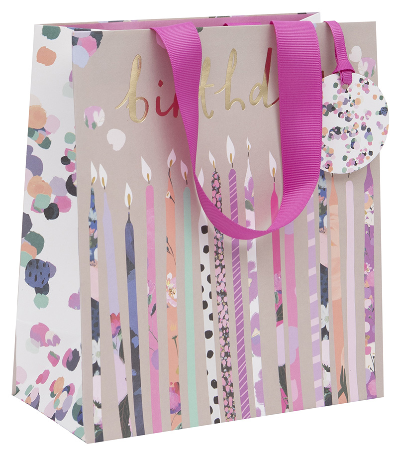 Gift Bag (Medium): Stephanie Dyment Birthday Candles