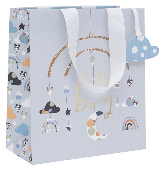 Gift Bag (Medium): Baby Boy Mobile
