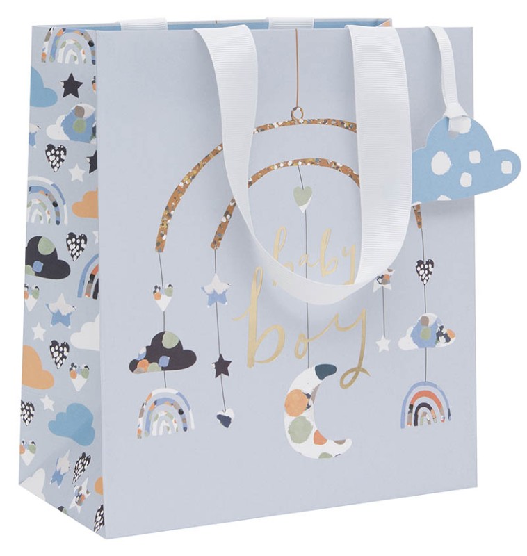 Gift Bag (Medium): Baby Boy Mobile