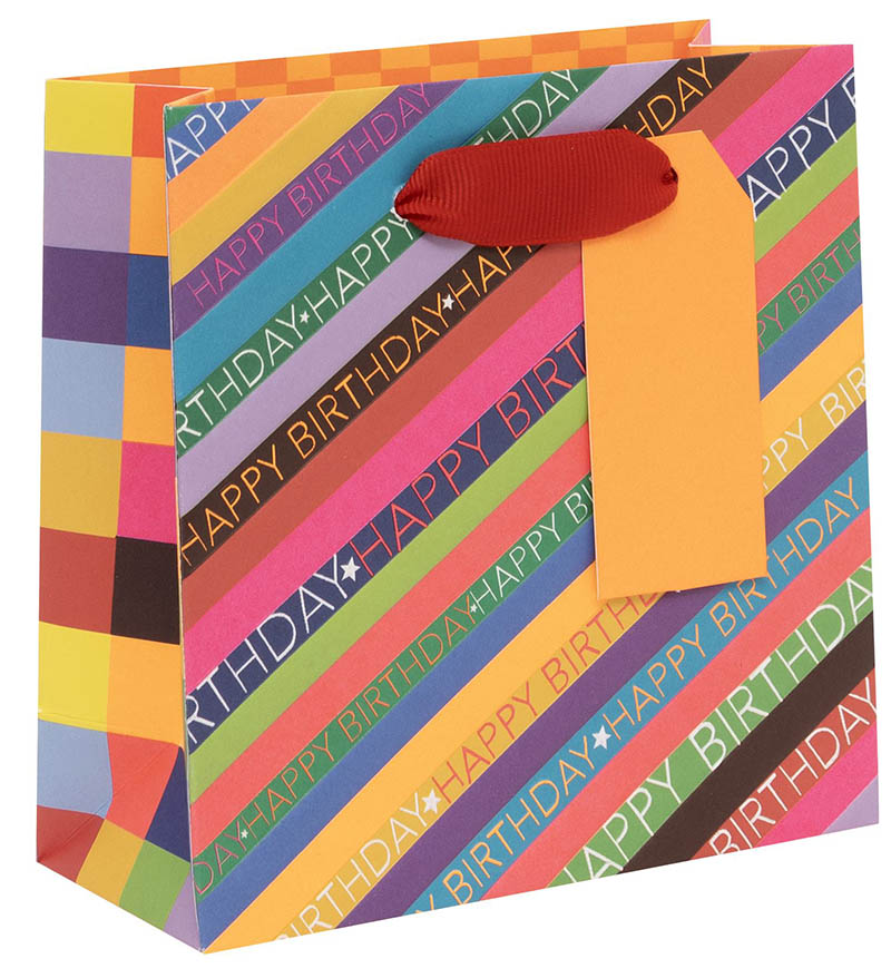 Gift Bag (Small): Colour Hub Birthday Slide