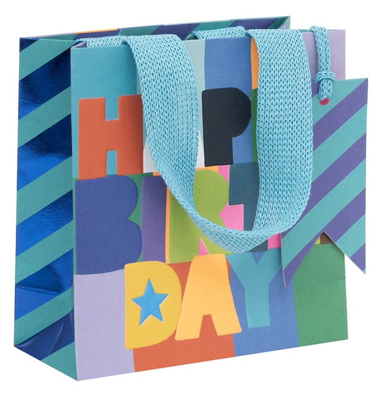 Gift Bag (Small): Vivid Cobalt