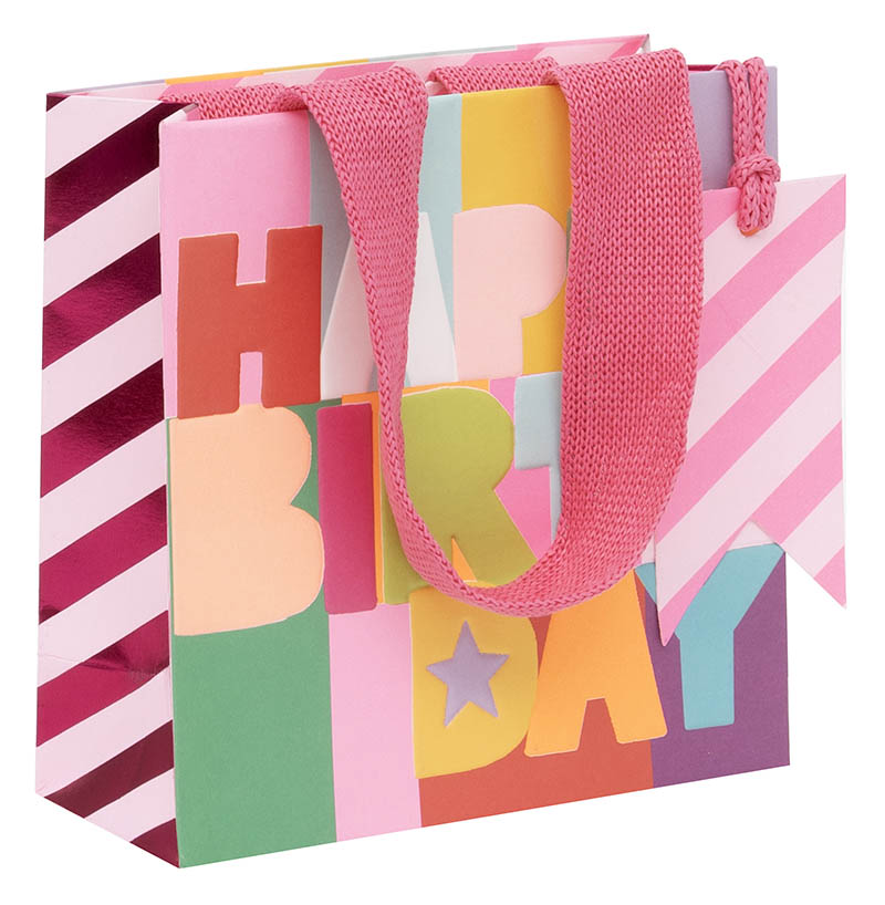 Gift Bag (Small): Fluoro Fuchsia