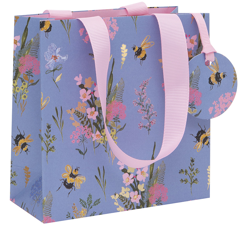 Gift Bag (Small): Stephanie Dyment Bee Meadow