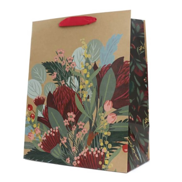 Gift Bag (Large): Native Flowers
