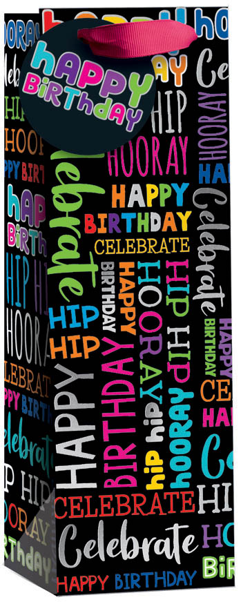 Gift Bag (Bottle): Cheers Stars