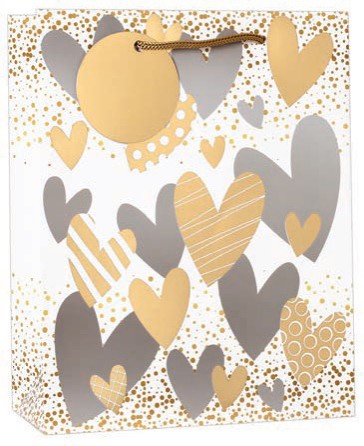 Gift Bag (Large): Hearts