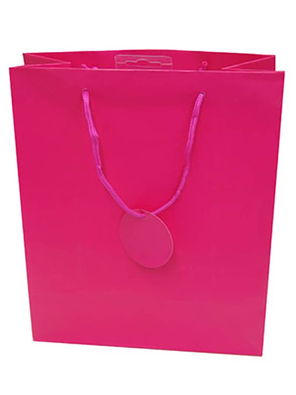 Gift Bag (Medium): Solid Colour Cerise