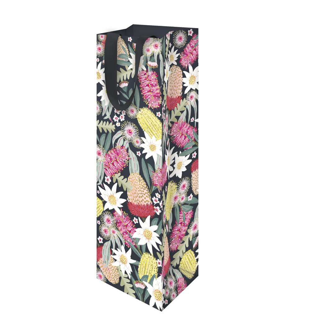 Gift Bag (Bottle): Wildflowers