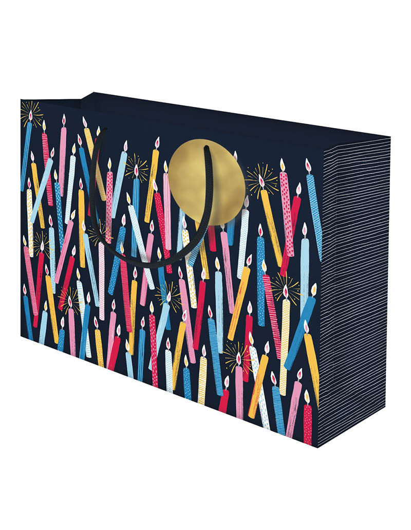 Gift Bag (Shopper): Blaze Of Candles