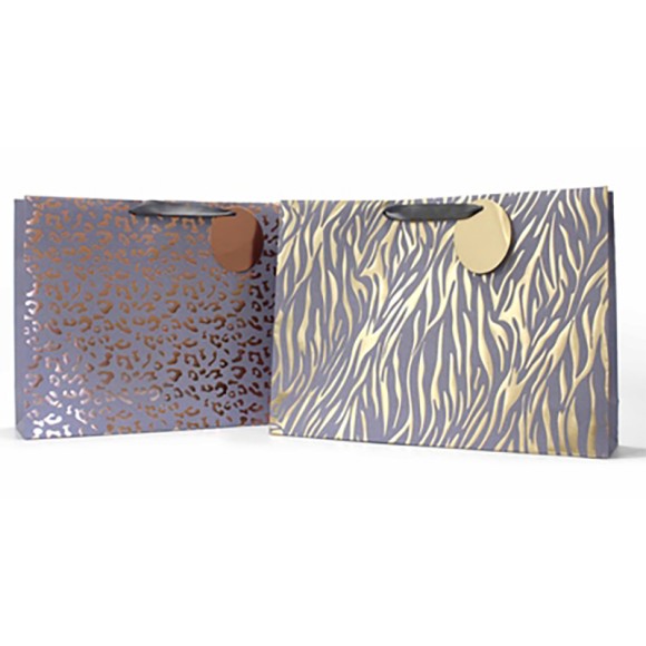 Gift Bag (Xlarge): Animal Print 2Ast