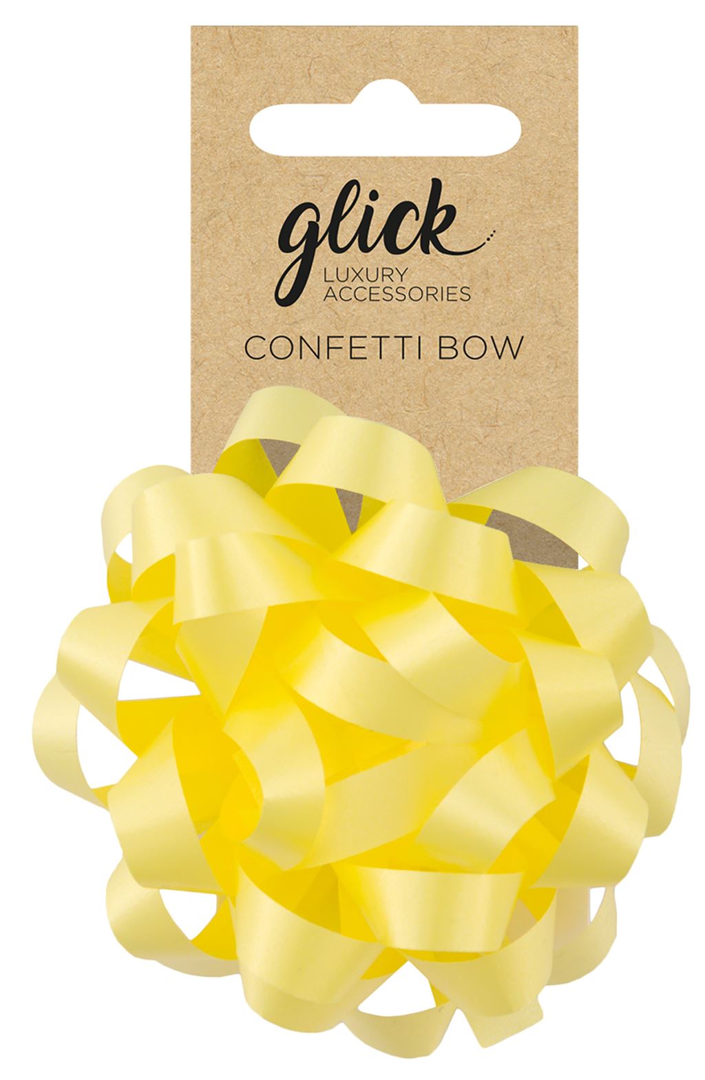 Bow: Confetti Lemon