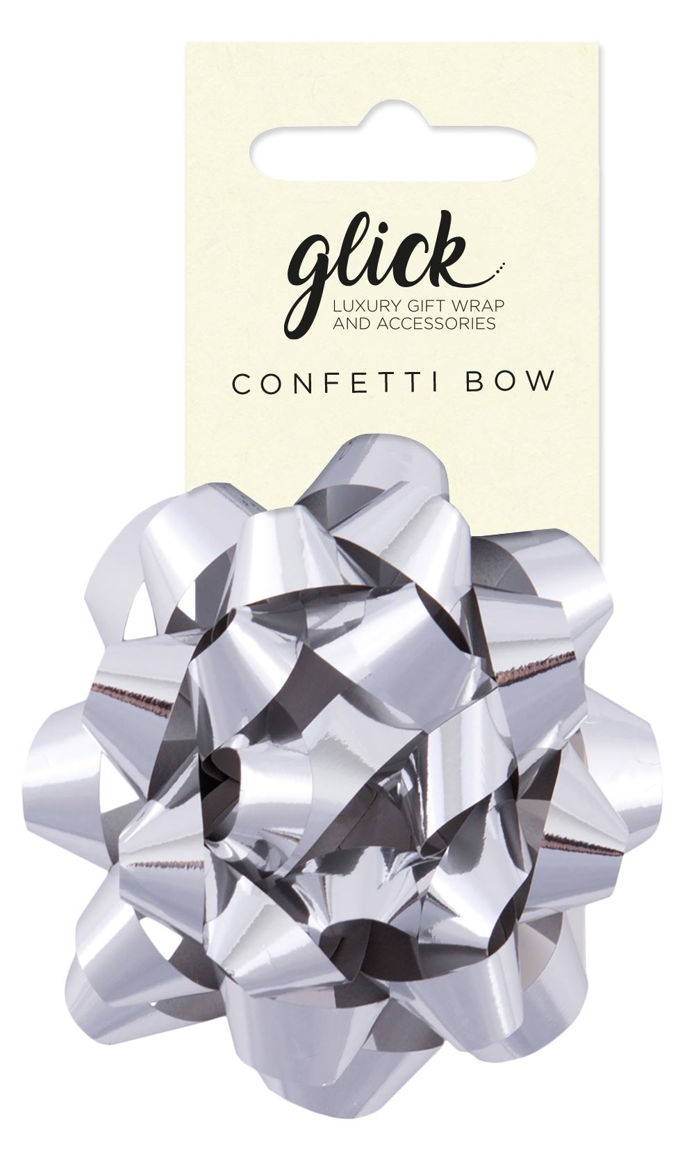 Bow: Metallic Silver