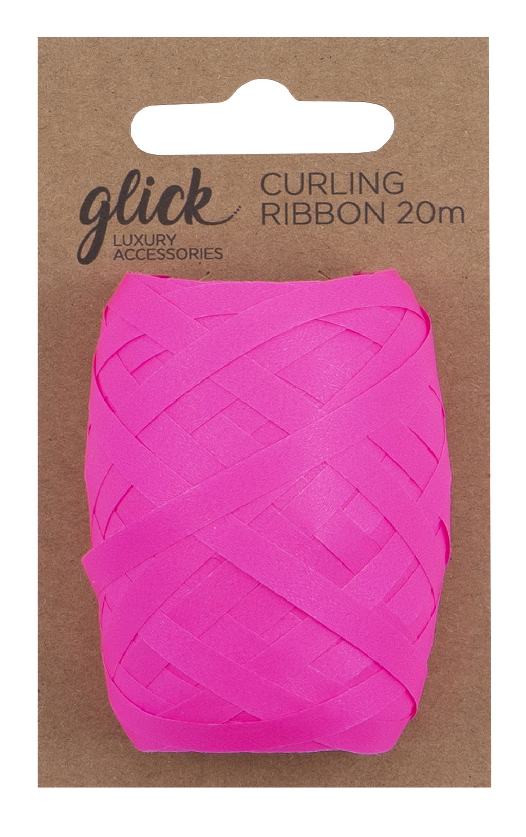 Ribbon: Curling Neon Pink