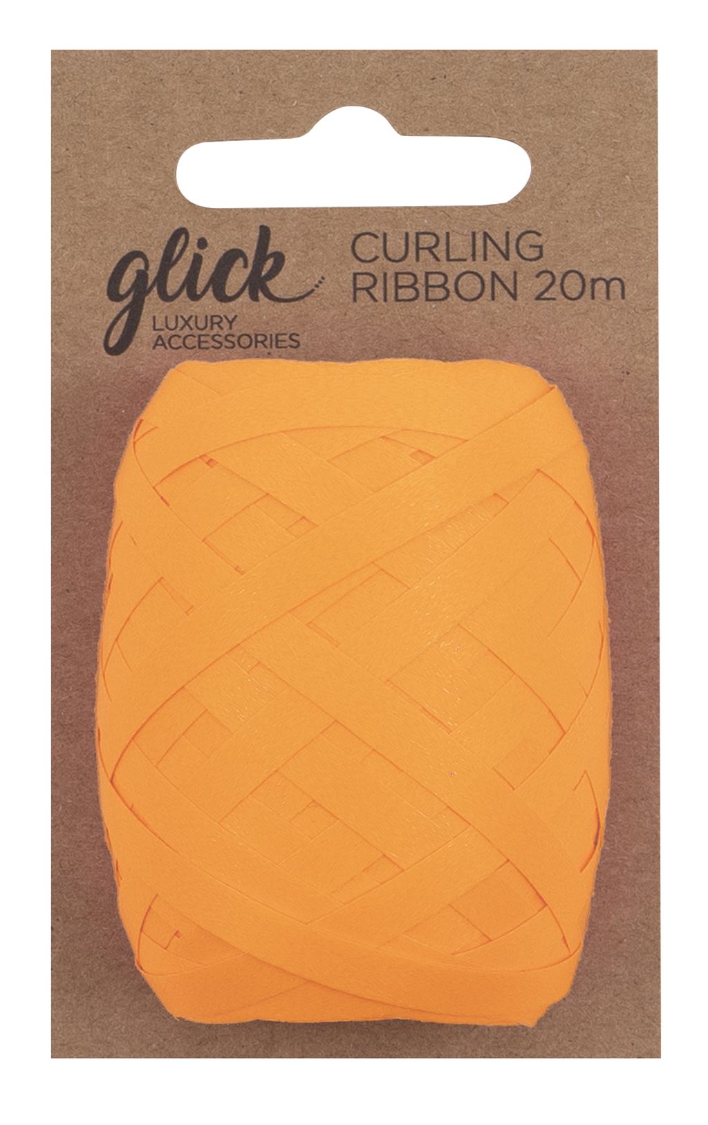 Ribbon: Curling Neon Orange