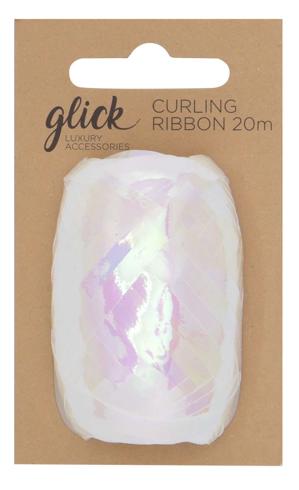 Ribbon: Curling Irridescent White