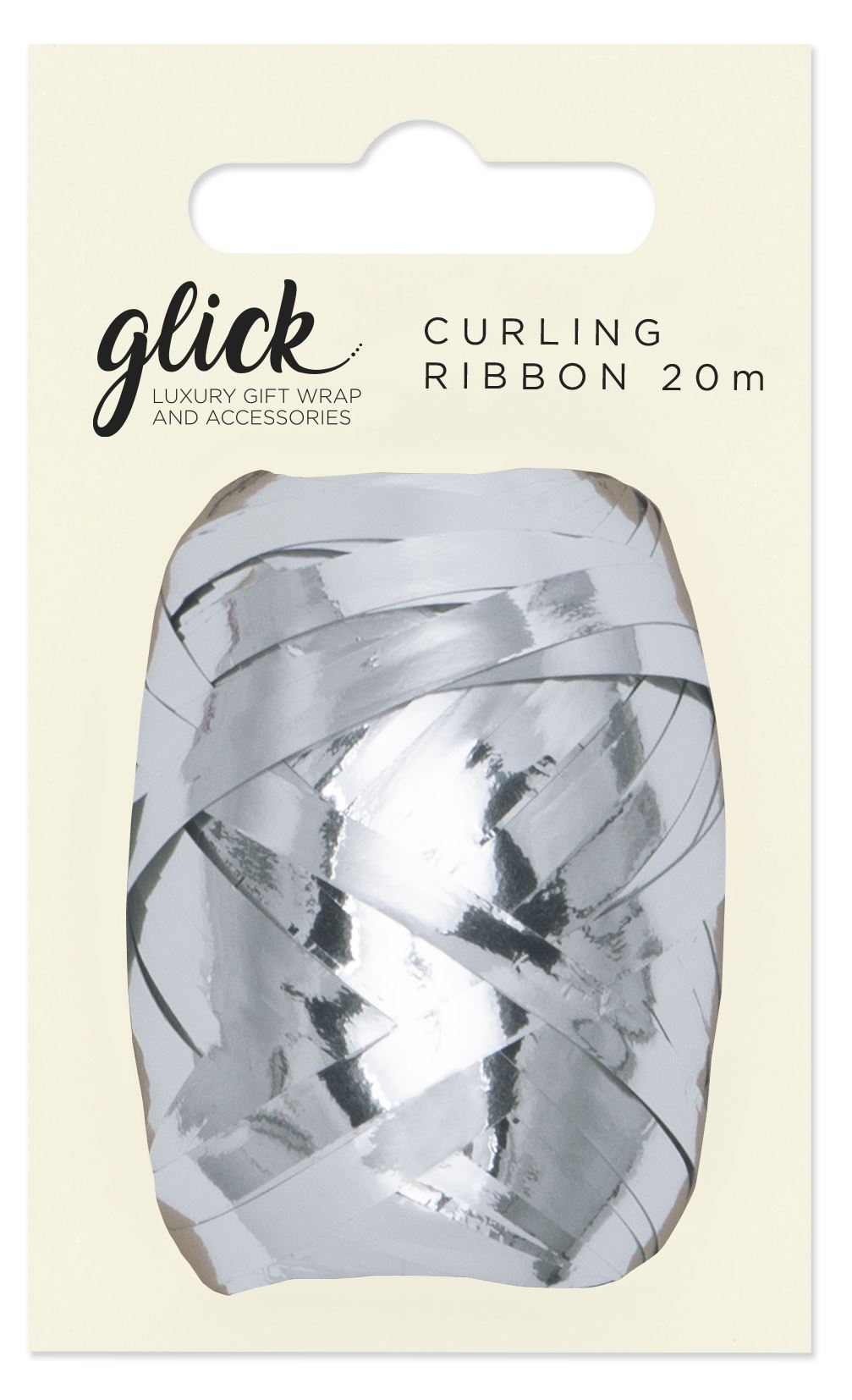Ribbon: Curling Metallic Silver