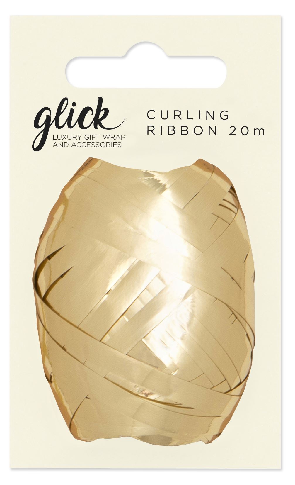 Ribbon: Curling Metallic Gold