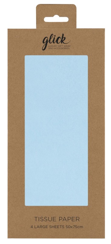 Tissue: Plain Artic Blue