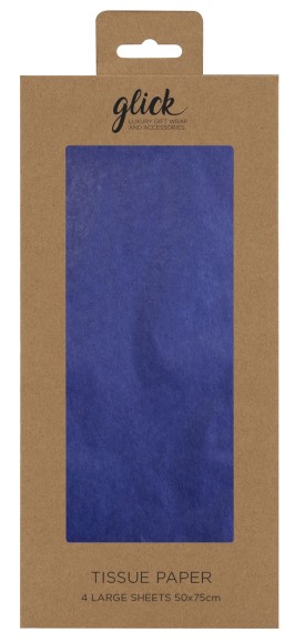 Tissue: Plain Reflex Blue