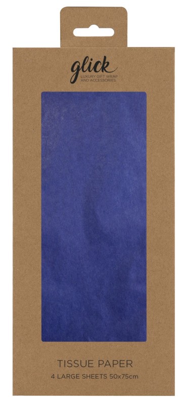 Tissue: Plain Reflex Blue