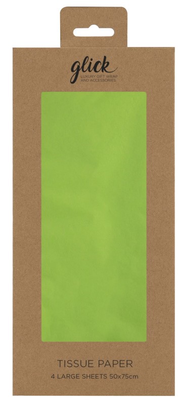 Tissue: Plain Lime