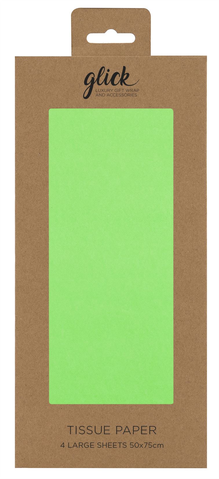 Tissue: Plain Neon Green