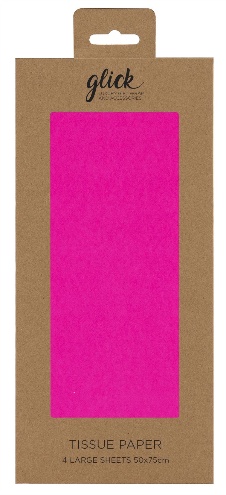 Tissue: Plain Neon Pink