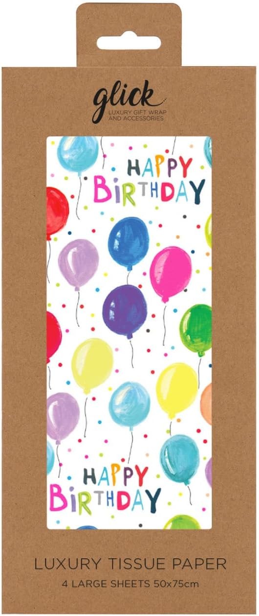 Tissue: Birthday Balloons