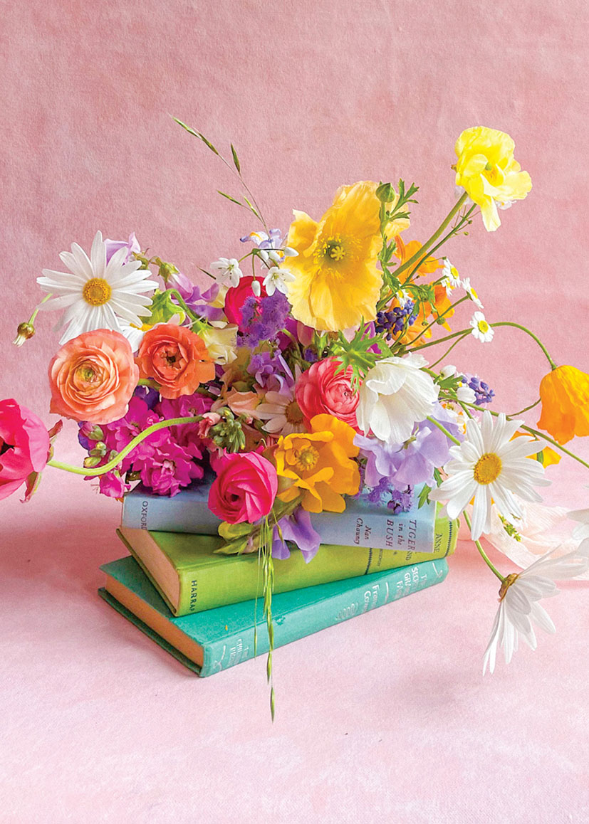 Bonnie D: Books And Blooms