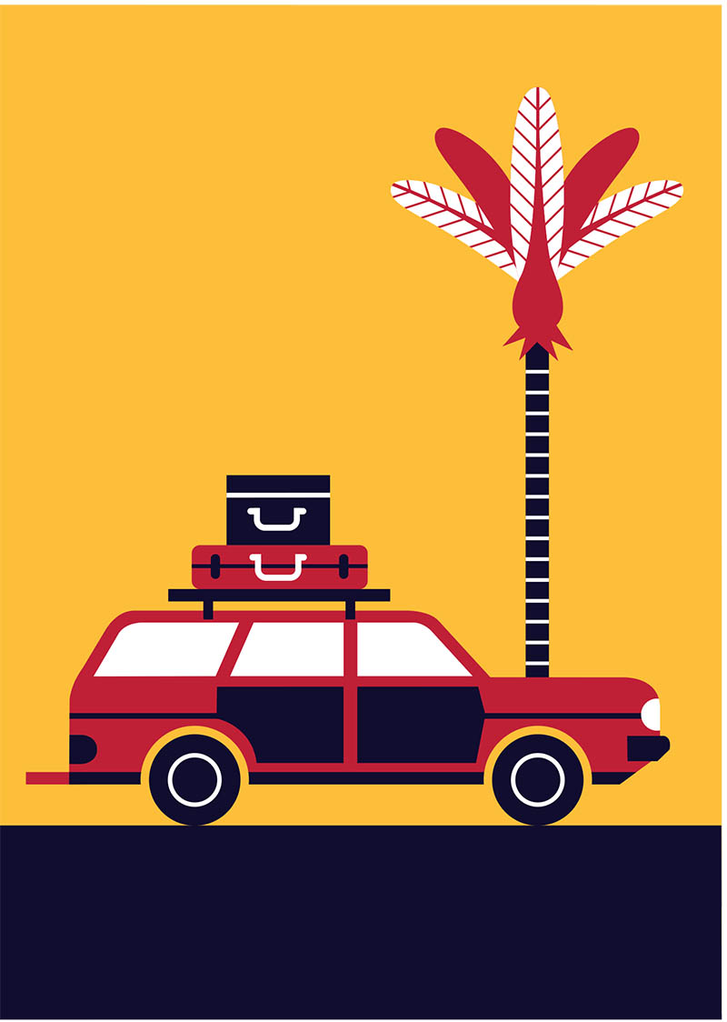 Greg Straight: Car Palm Tree