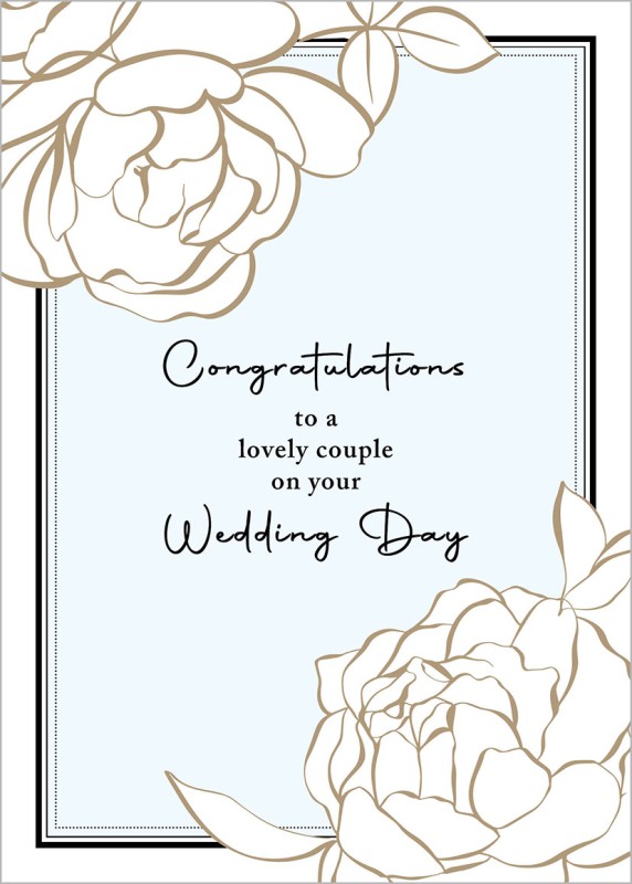 Wedding Lovely Couple Flowers