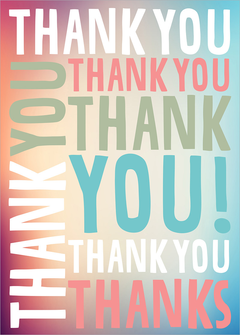 Thank You Typography