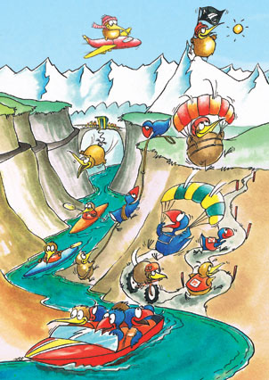 Kiwi Kartoons: Extreme Kiwi