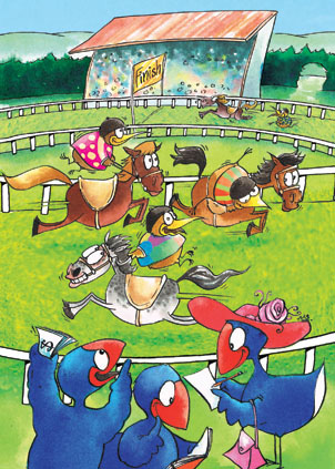 Kiwi Kartoons: Galloping Kiwi