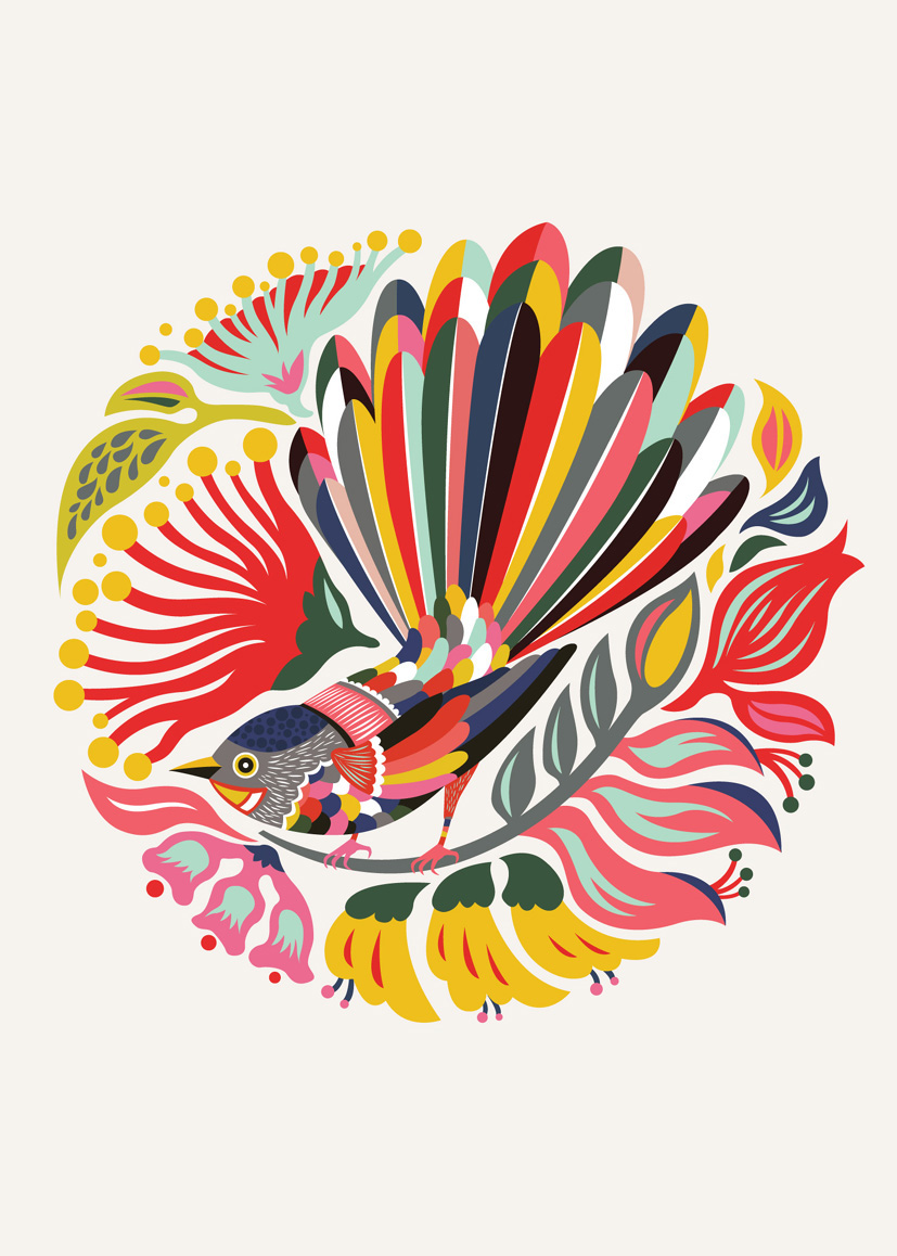 Tofutree: Colourful Fantail