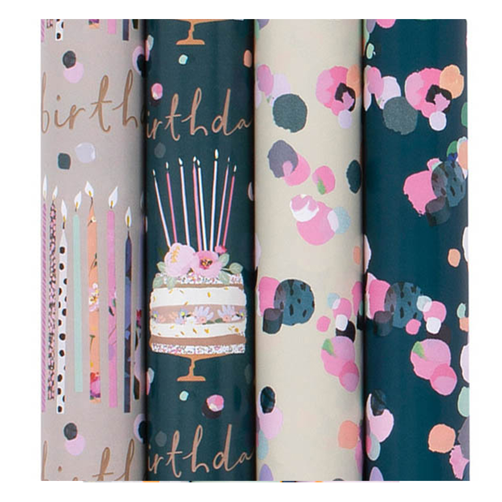 Roll Wrap (4M): Stephanie Dyment Birthday Confetti