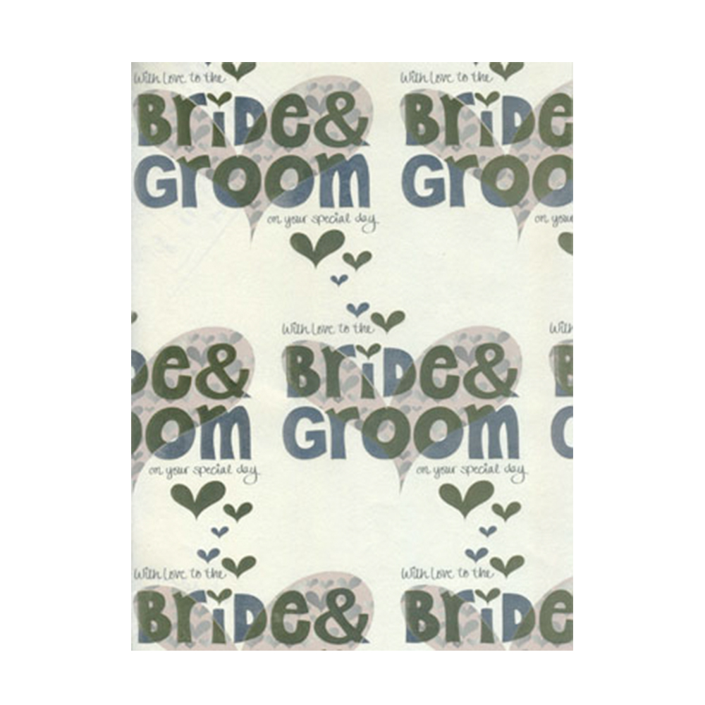 Wrap (Sheet): Wedding Bride Groom